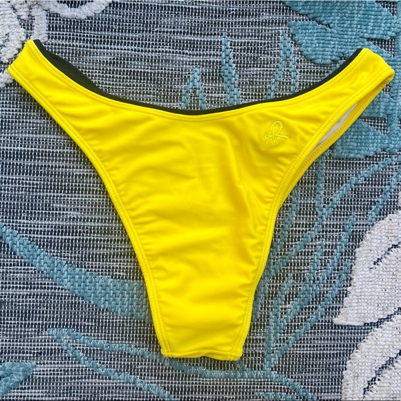 SOLD!!! Aurea Rio Boutique Bikini Set Halter Top With Brazilian Bottom XL - Picture 6 of 10